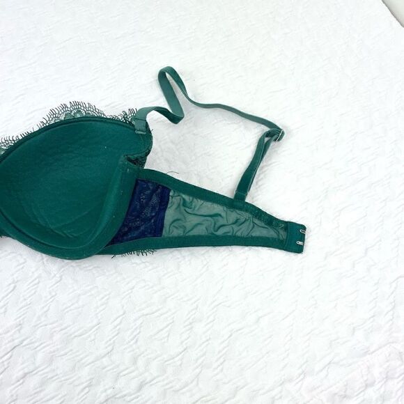BUY 1 GET 1 FREE Victoria’s Secret dream angels lined demi green lace - Picture 5 of 11
